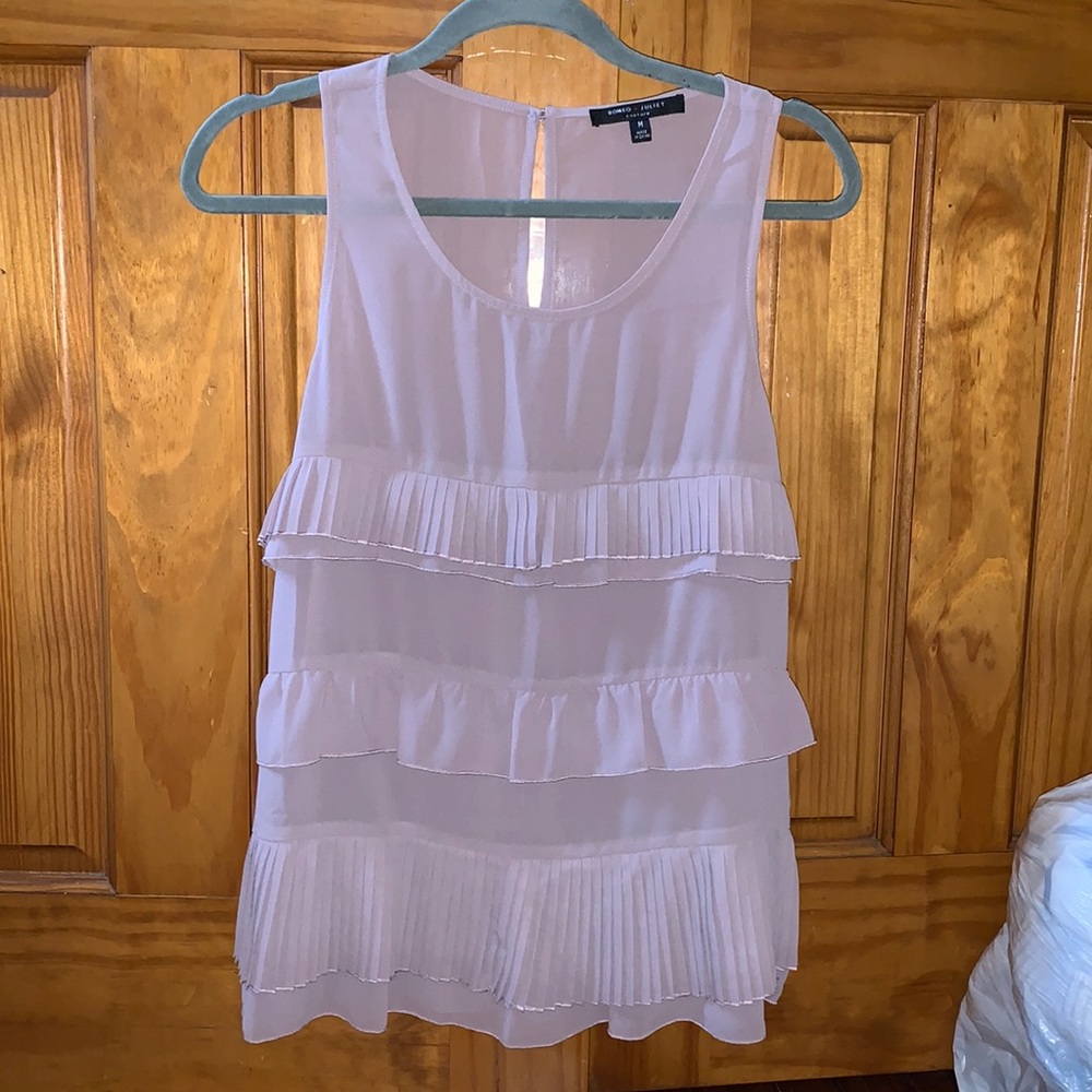 Lavender Tank Top, Size M